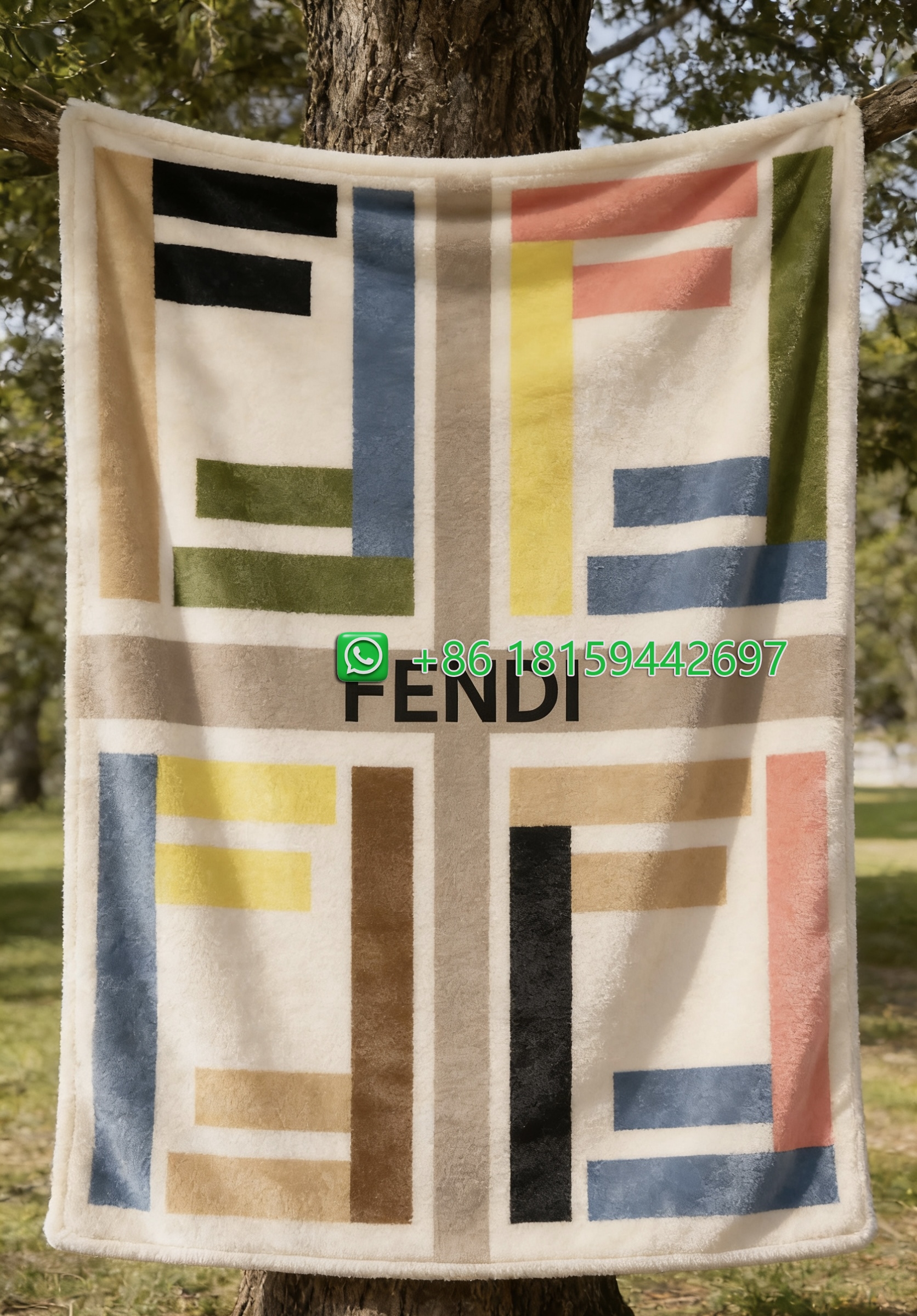 Fendi Throw Blankets